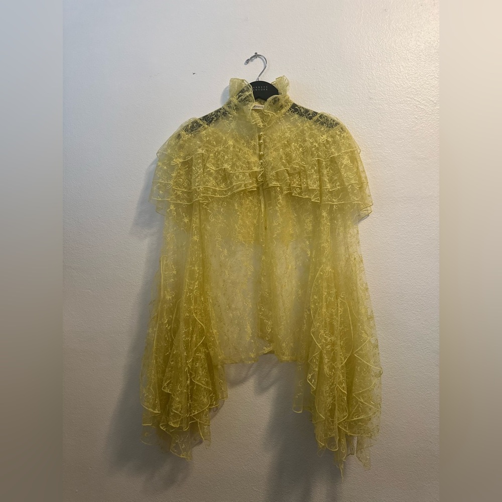 Rodarte SS18 Lace Blouse